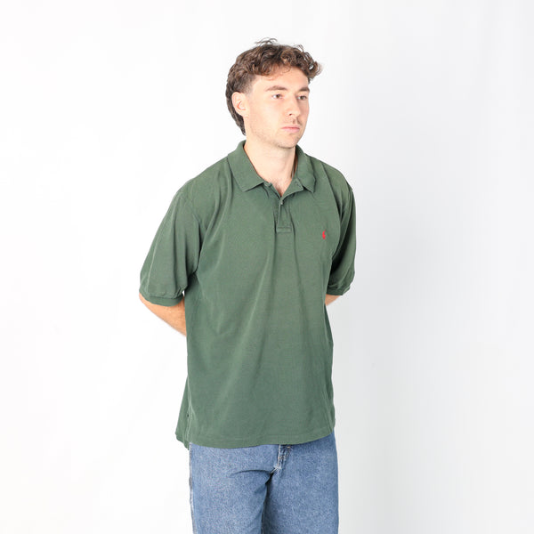 Dark Green 90s Polo Ralph Lauren T-Shirt (L)